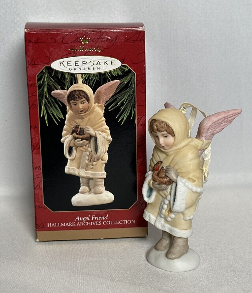 1997 Hallmark Keepsake Christmas Ornament Angel Friend Archives Collection